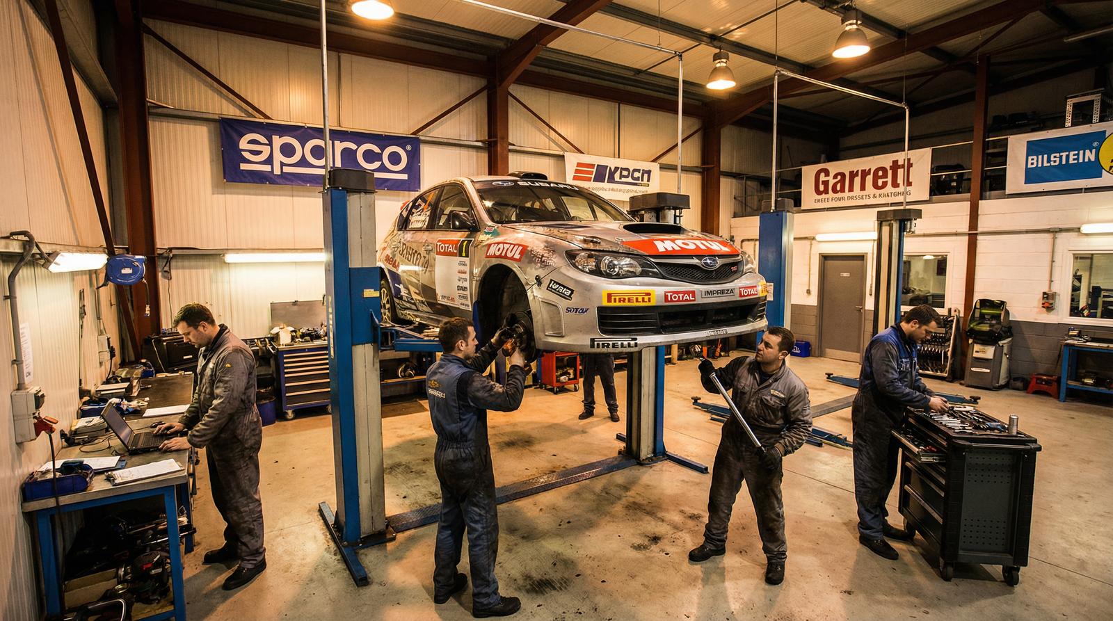 老司机拉力赛车视频-赛前准备